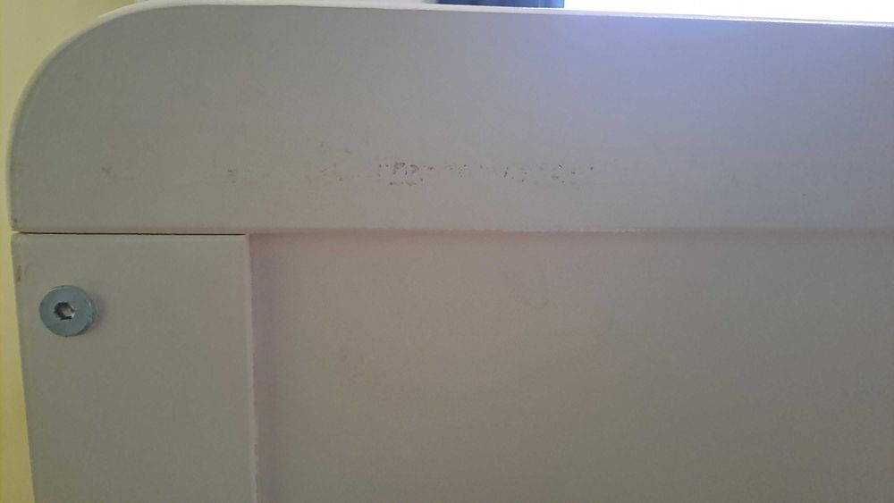 Łóżeczko dziecięce 120×60 Woodies + szuflada + otwarty bok