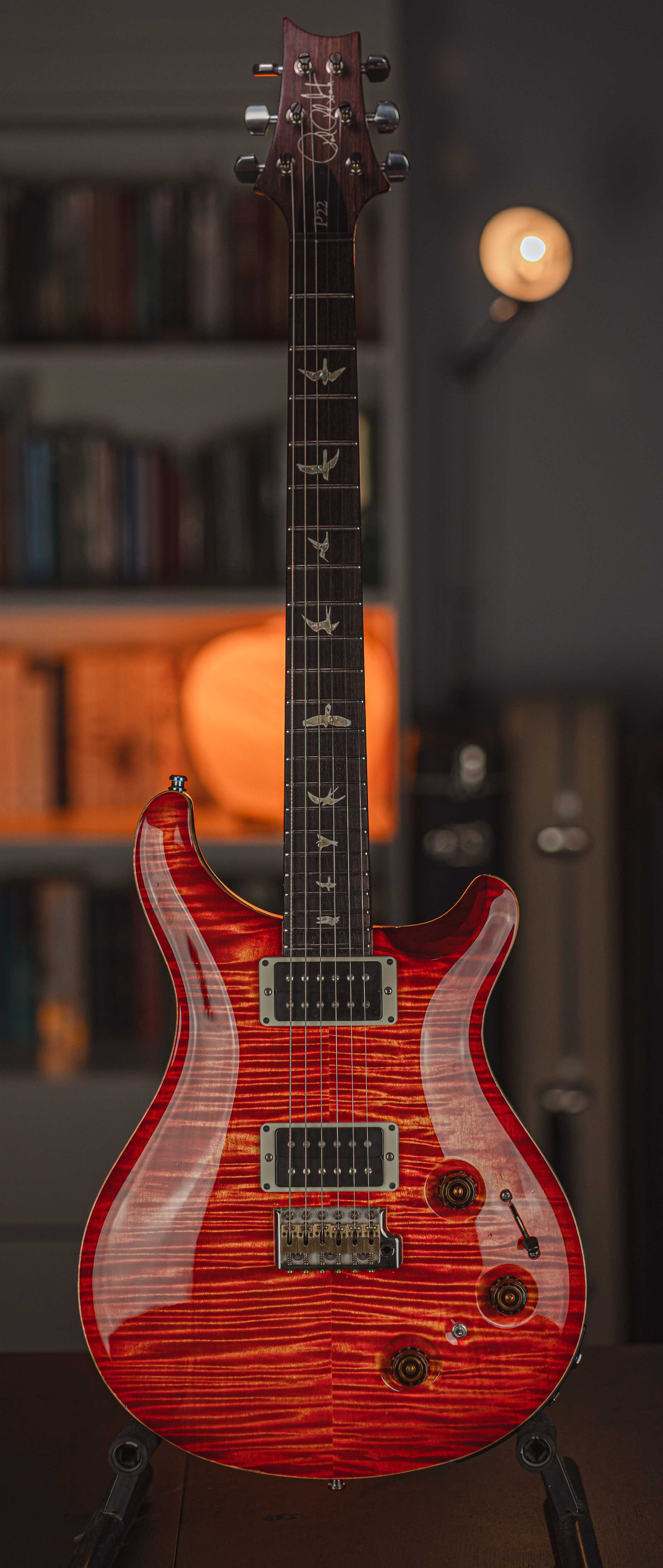 PRS 10 Top Custom 22 Piezo 2014 - Blood Orange