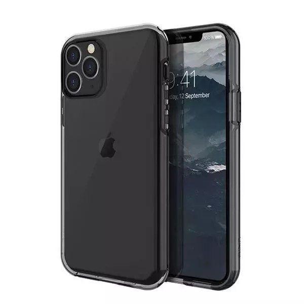uniq pour clarion iphone 11 pro noir / fumée de vapeur