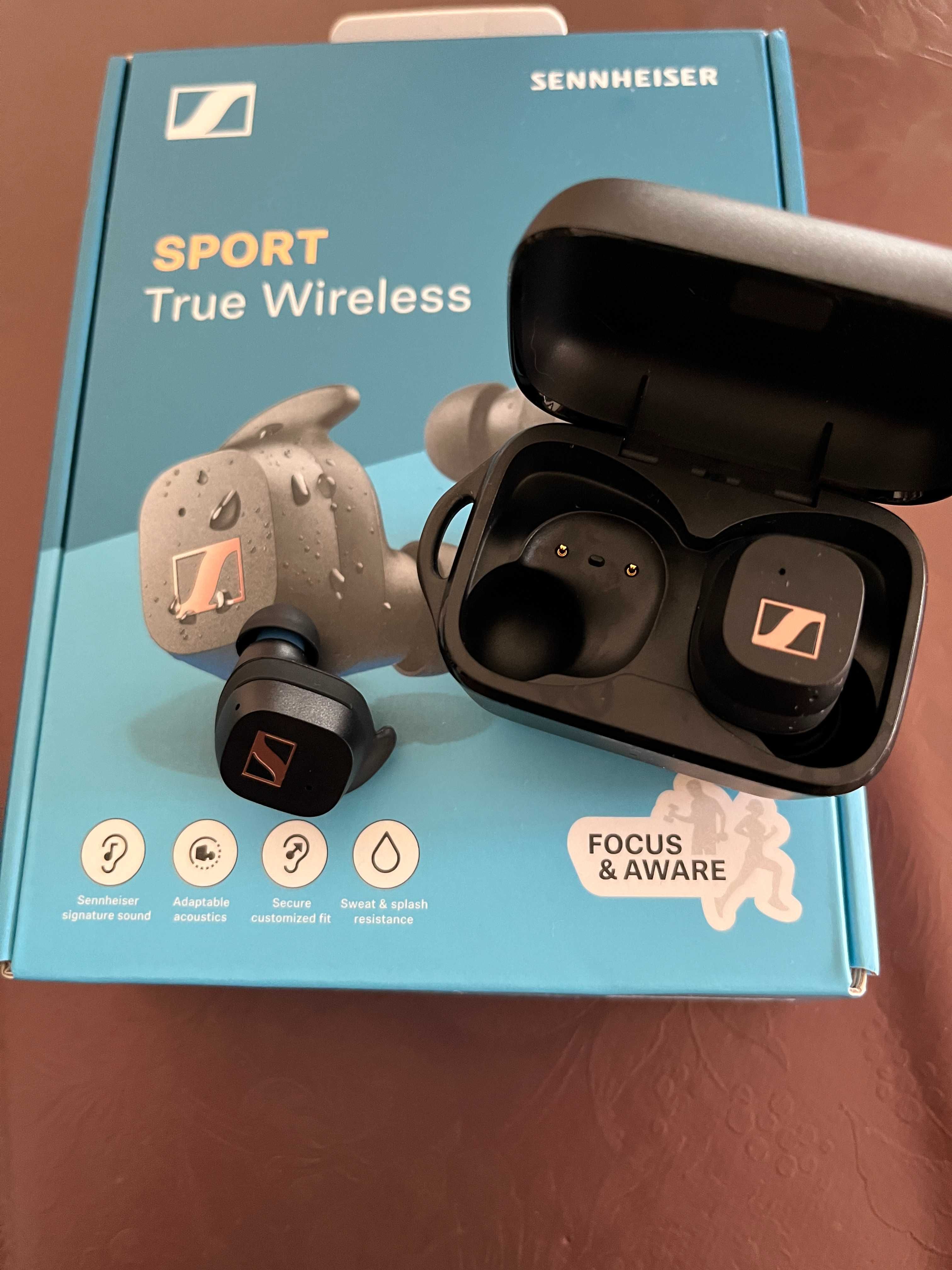 Baratos  Qualidade de som  Sennheiser Auriculares  Sport True Wireless