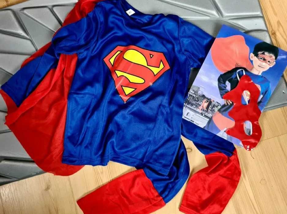 M 110-116 Superman - nowy strój - przebranie