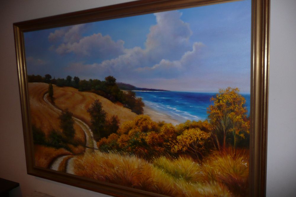 obraz olejny Toskania Matejko na płótnie 100x150cm