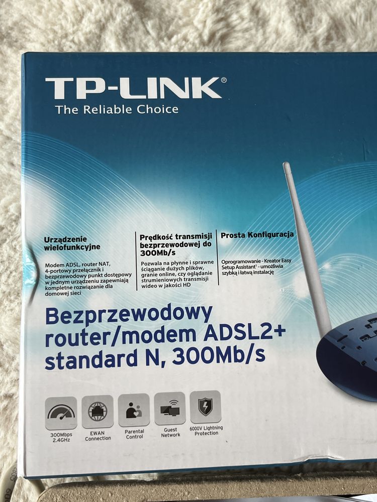 Router tp-link zapakowane do internetu
