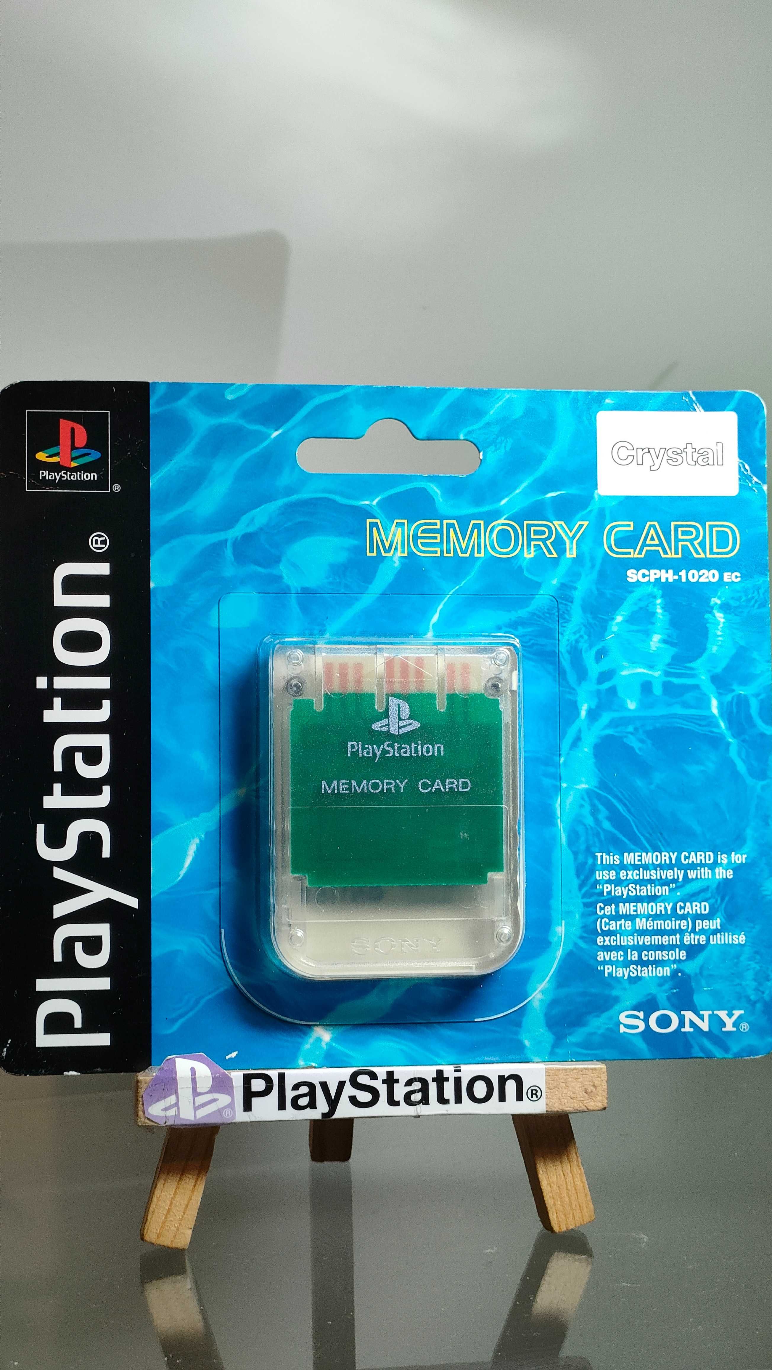 Karta pamięci do Playstation 1 ps1 Crystal SCPH-1020EC Memory Card