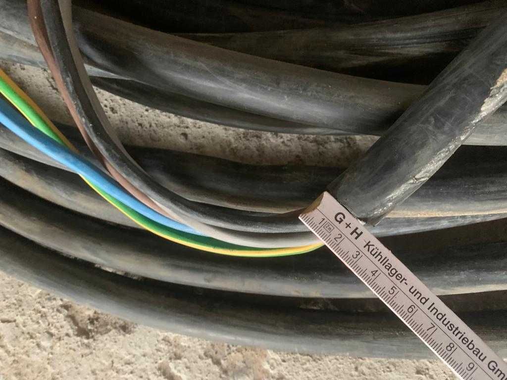 Przewód, kabel gumowy 5*16