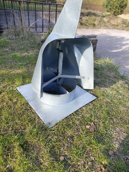 Strażak na komin wentylację