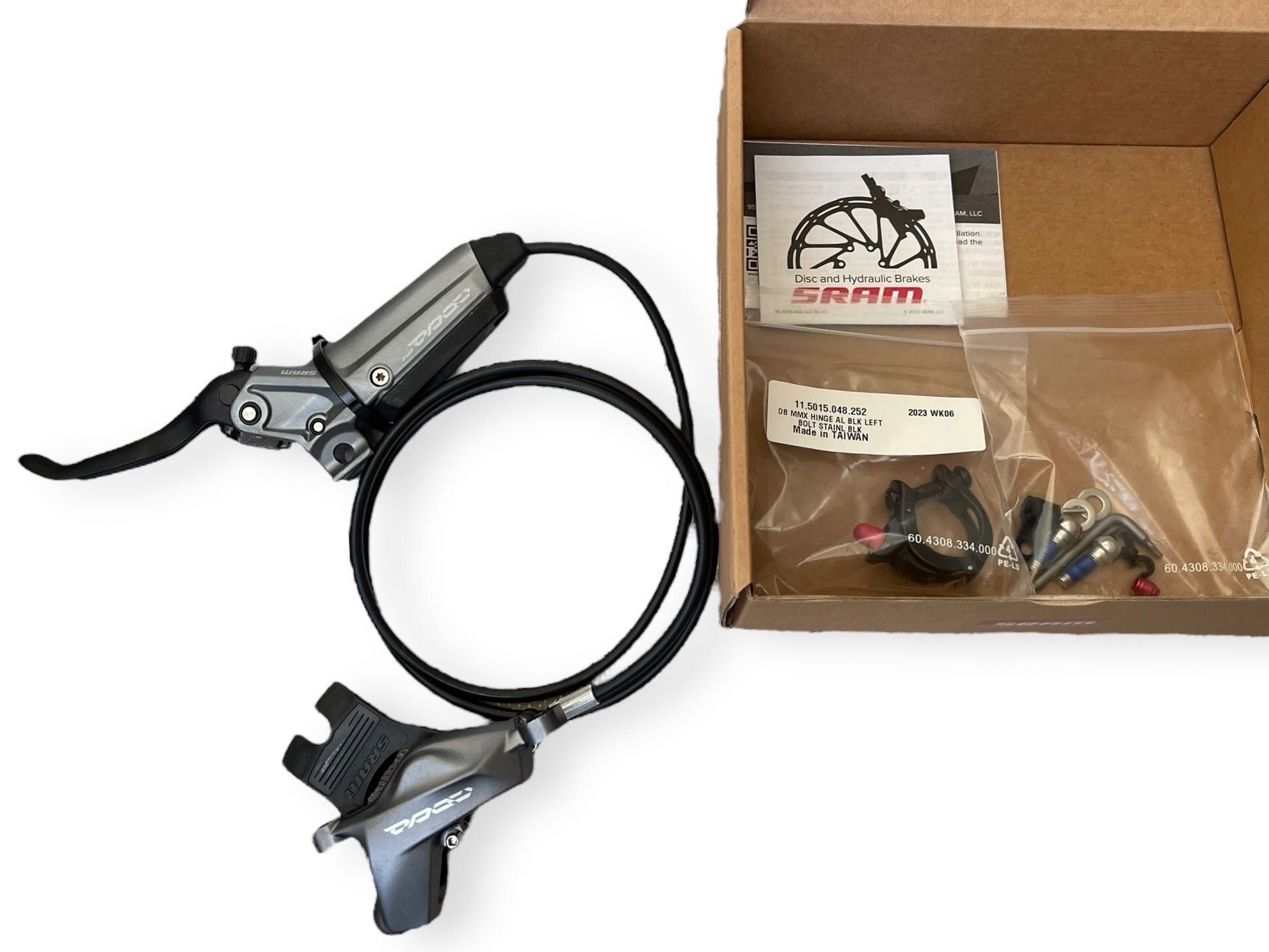 Hamulec tarczowy SRAM Code Bronze Stealth przód, e-bike MTB FV/010-100