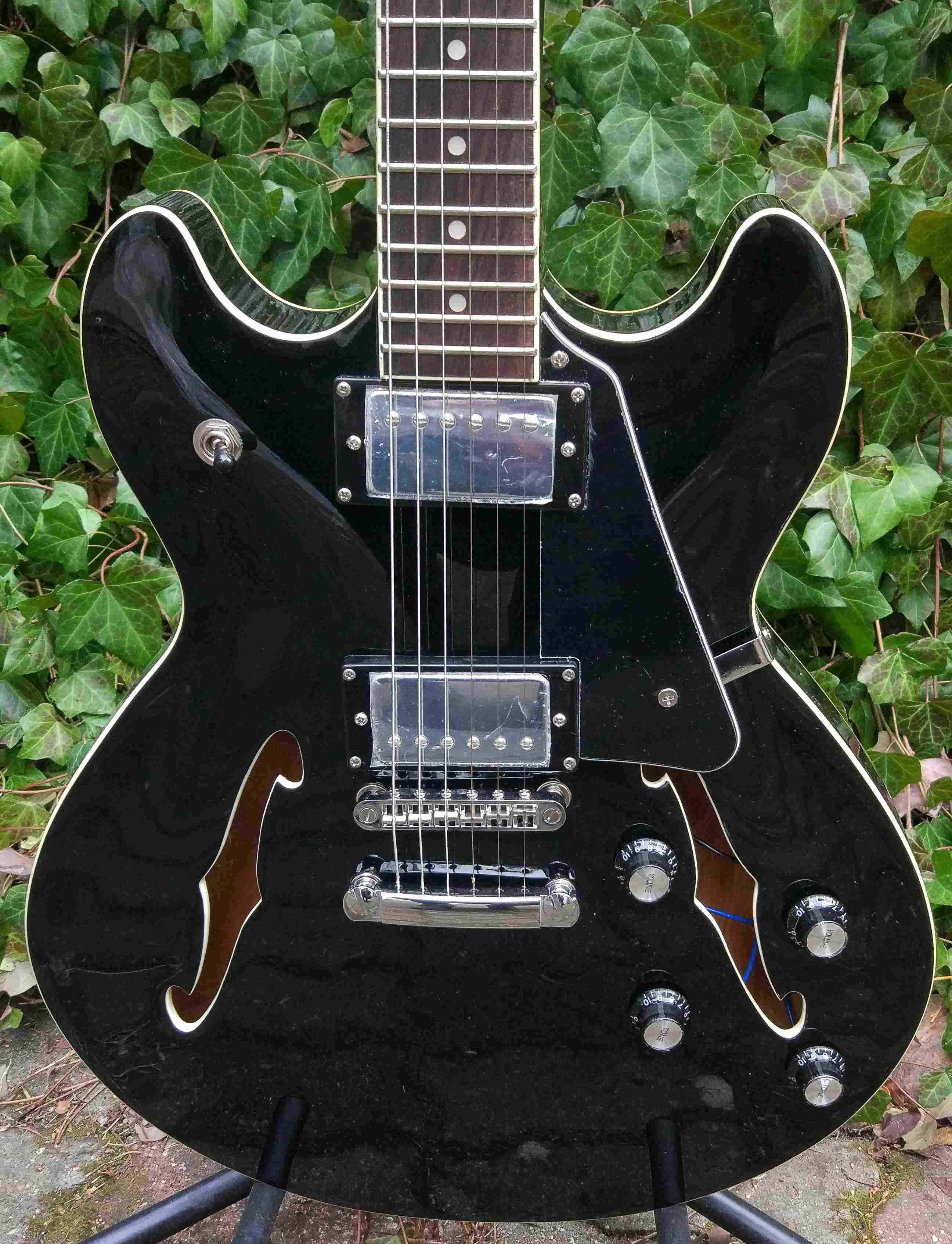 Nowa gitara elektryczna HB-35 BK Vintage Series Hollow body