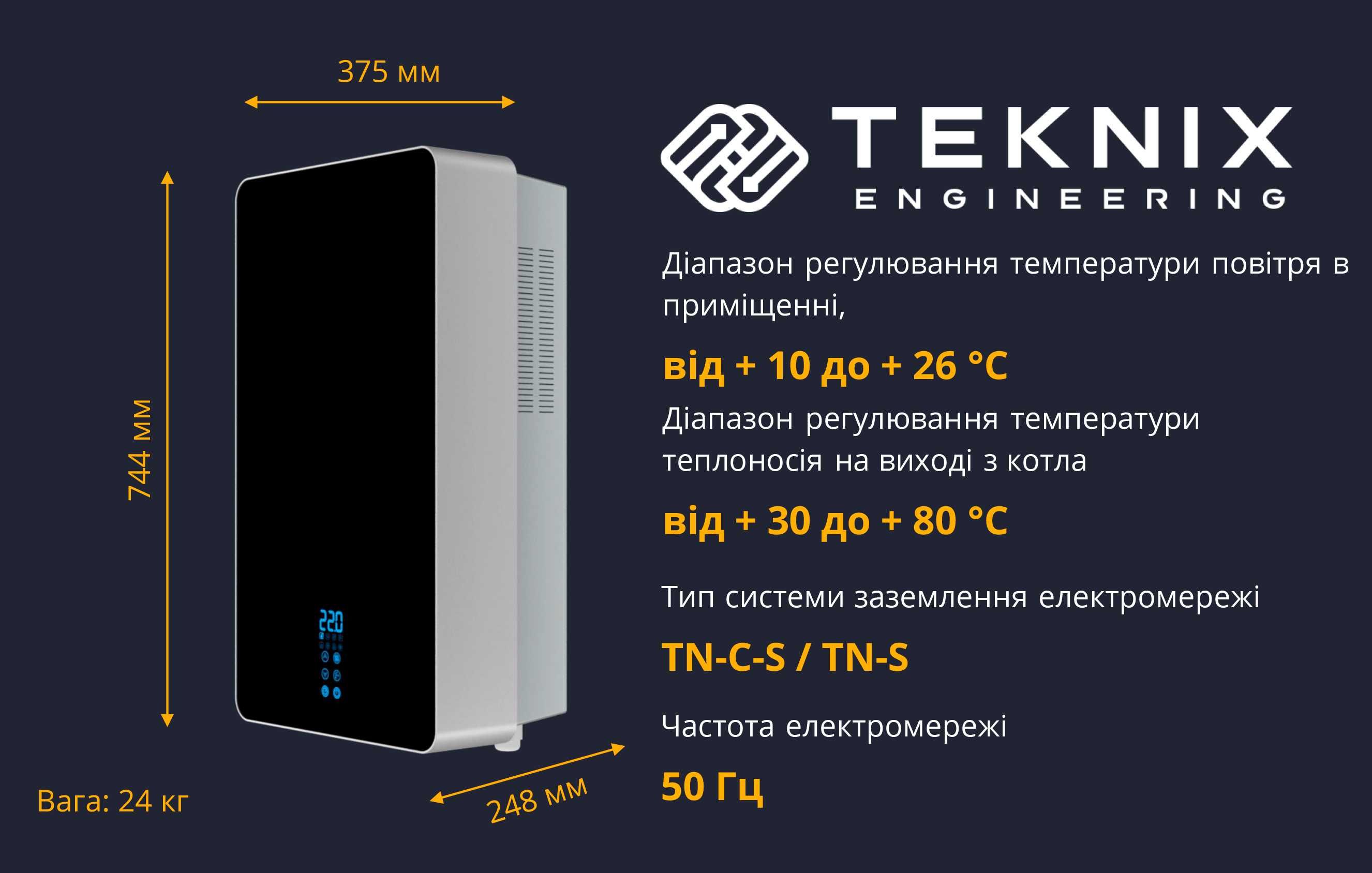 Электро котлы TEKNIX ESPRO (Венгрия) W