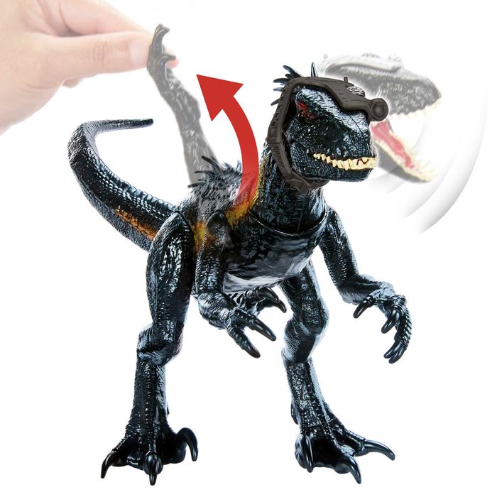 figurka jurassic world dino trackers dinozaur indoraptor 38cm