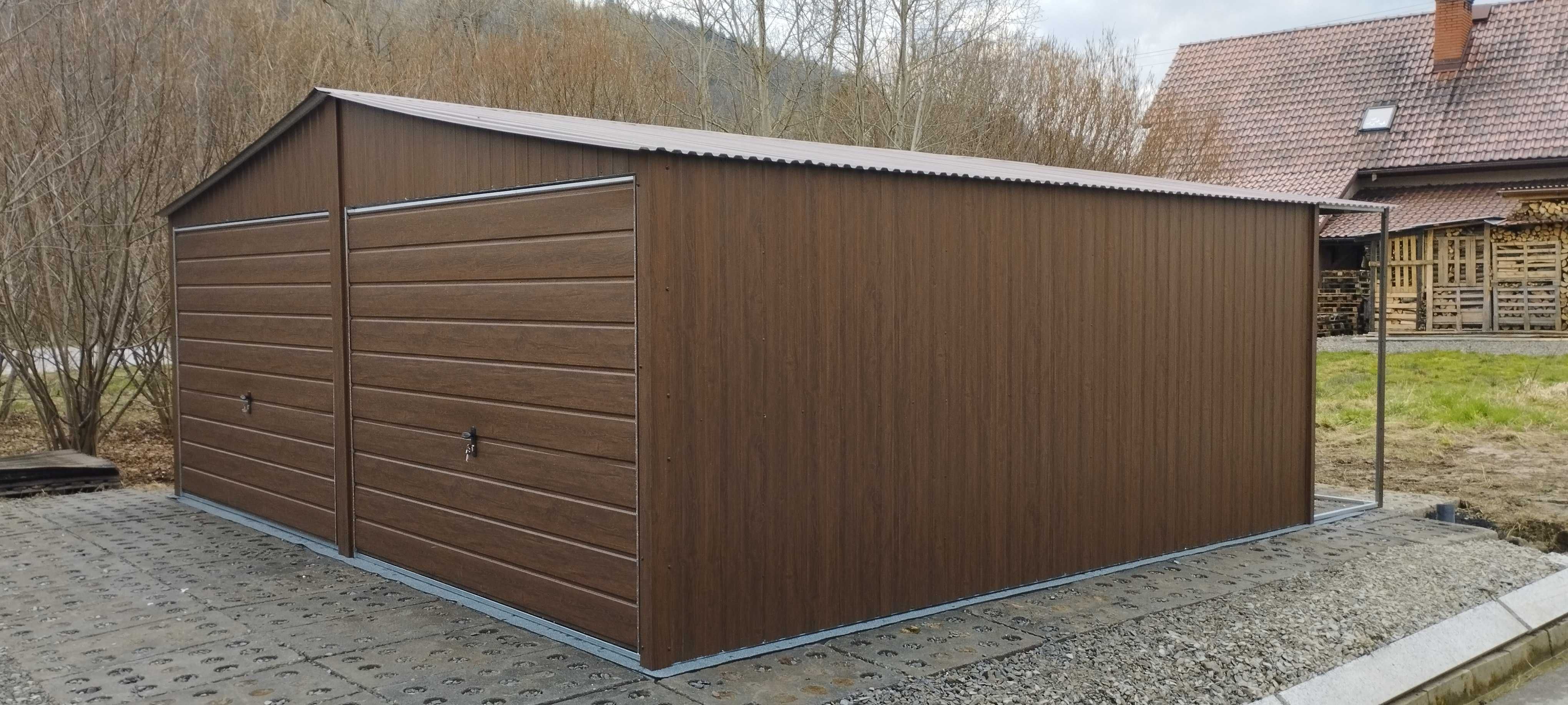 garaż blaszany 6x5 garaż blaszak garaże blaszane 7x5 5x5 6x6 GNIEZNO