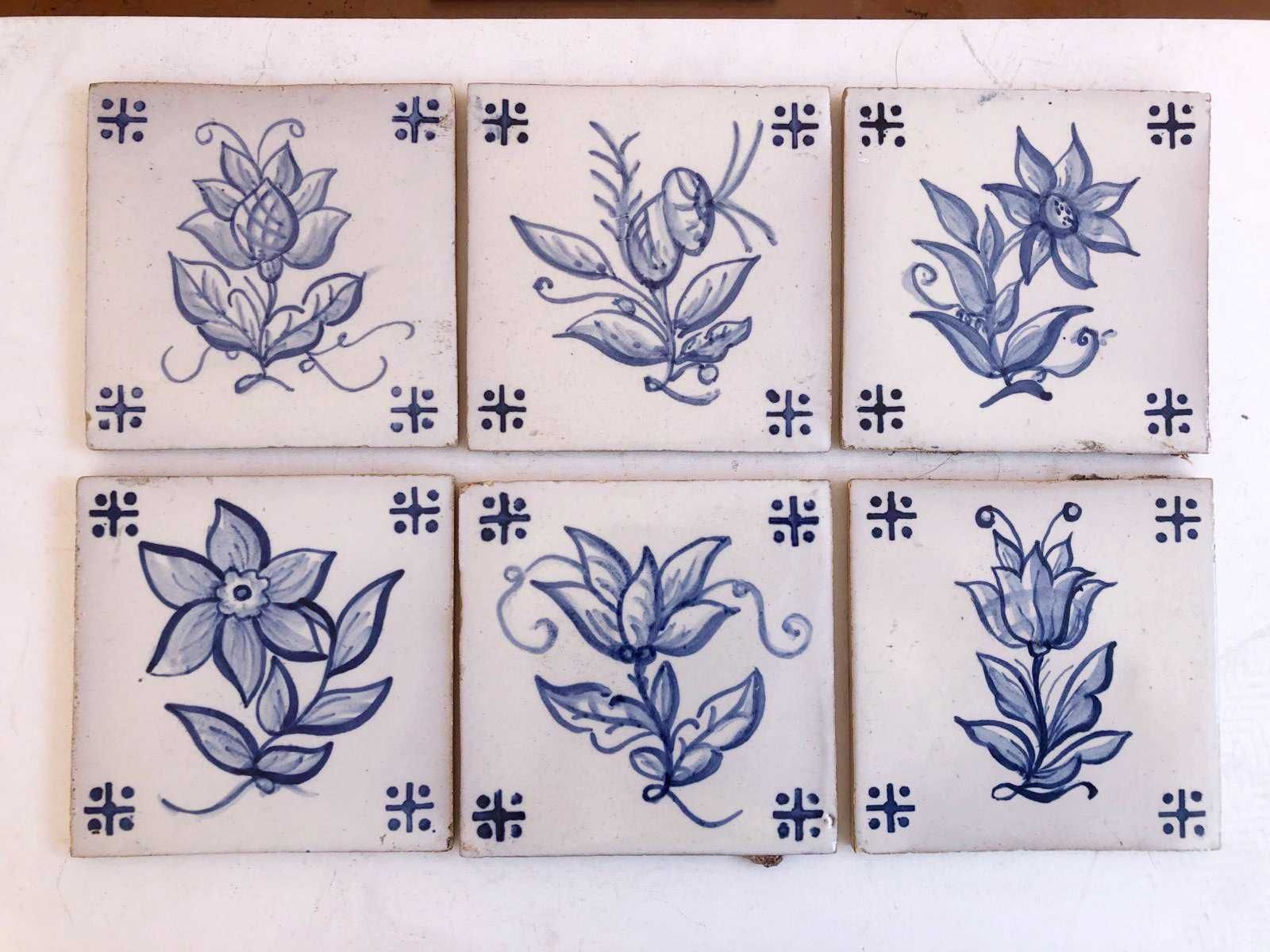 6 Azulejos Século XVIII , 6 Sant’Anna e 1 Viúva Lamego