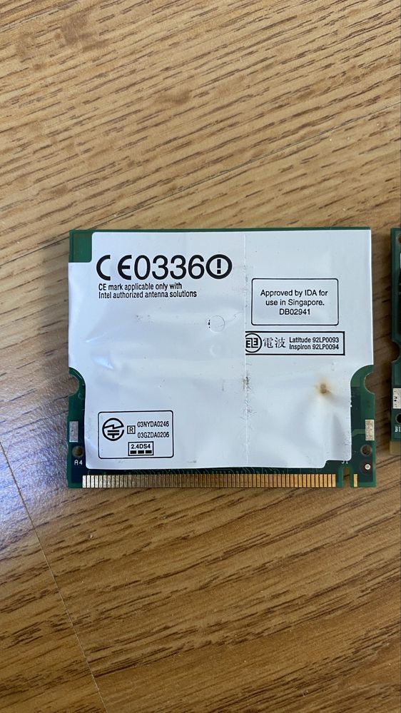 Intel modem wifi do laptopa WM3A2100 WM3B2200BG
