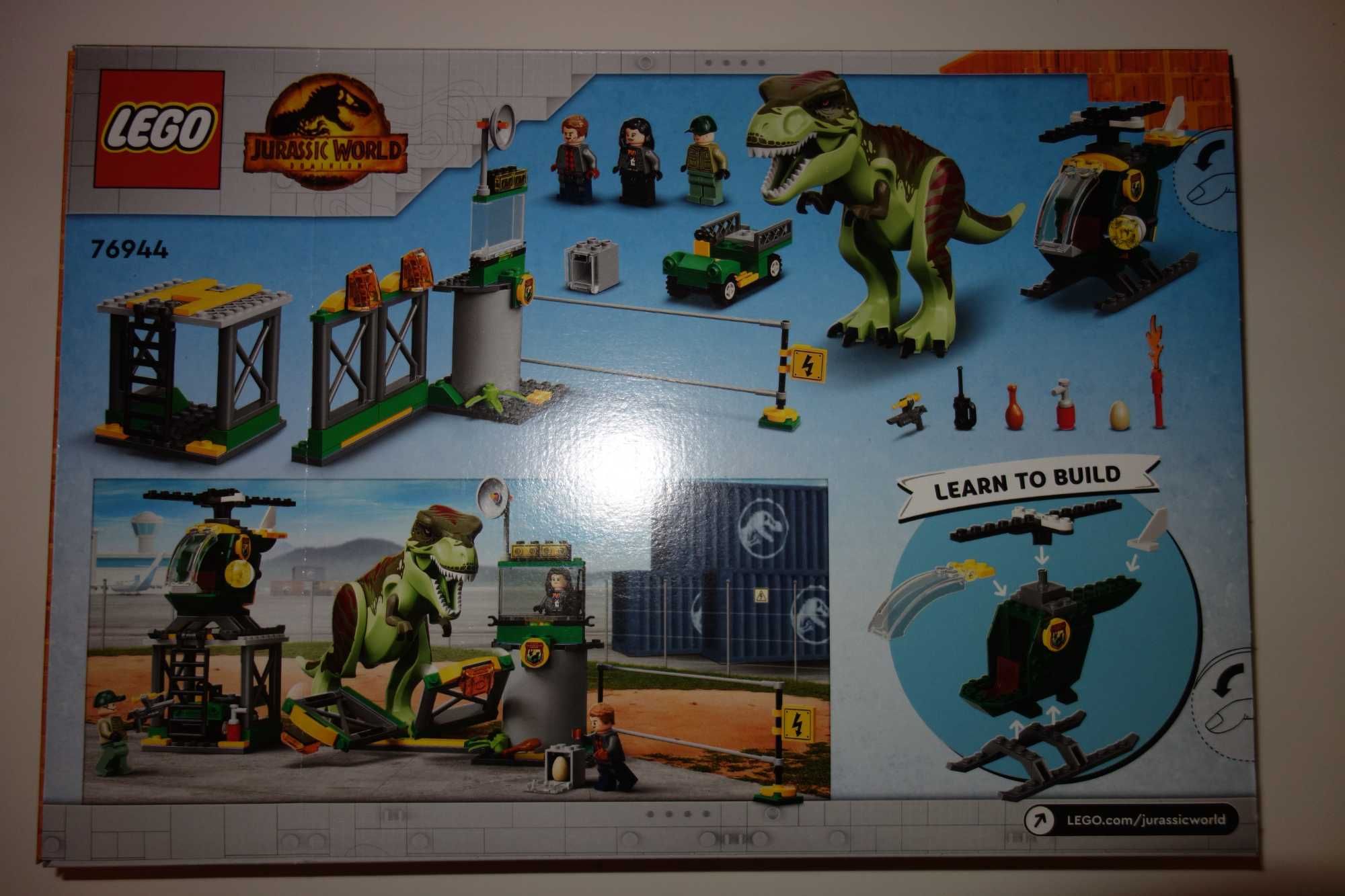 LEGO® 76944 Jurassic World - Ucieczka tyranozaura