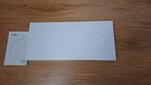 półka ścienna, na książki panel drewniany, 50x22,9x3,8cm, biały WOLTU