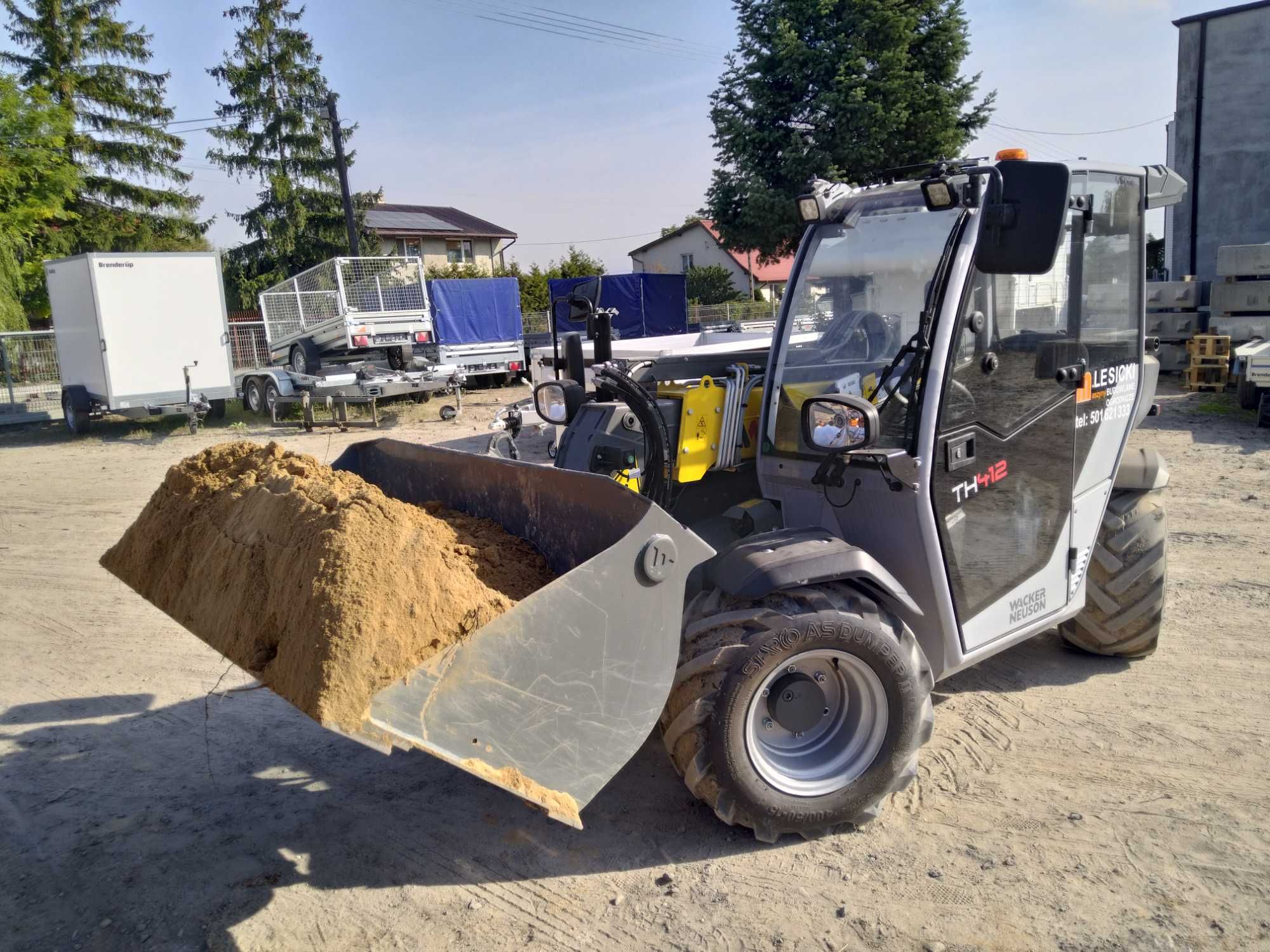 Minikoparki, Koparka łańcuchowa, zagęszczarki - WYPOŻYCZALNIA