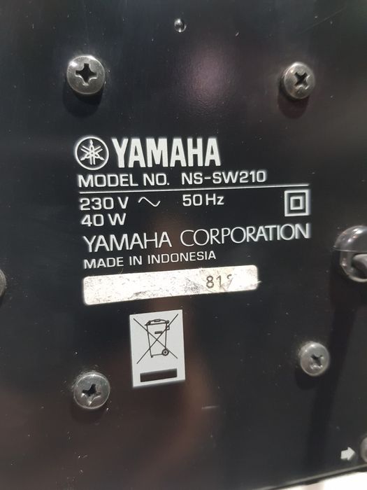 Активний сабвуфер YAMAHA NS-SW 210, потужність 50 Вт, б/у з Німеччини.