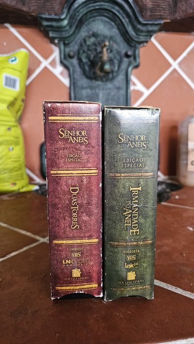 VHS senhor dos aneis edição especial