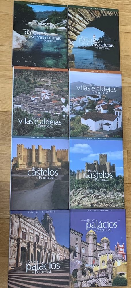 Coleção vilas e aldeias, Palácios,Parques e reservas naturais,castelos