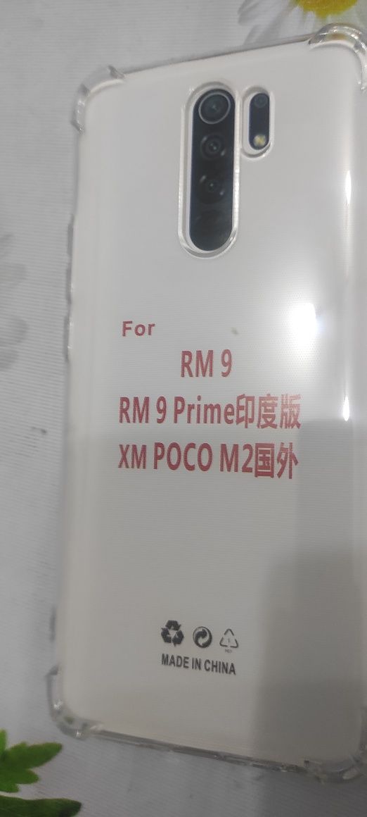 Capa silicone para readmi 9/9 prime e Xm Poco M2