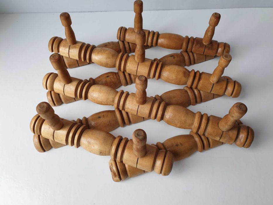 Вішалка з дерева "Гармошка"дерев'яна розсувна часів срср