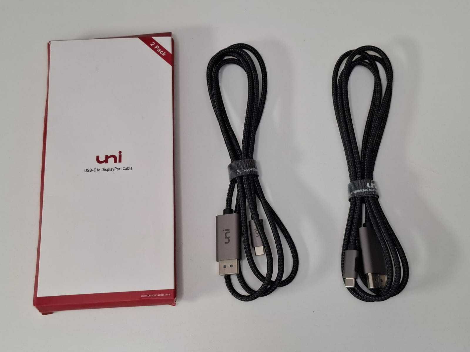 Kabel USB C HDMI Uni Zestaw 2 kable