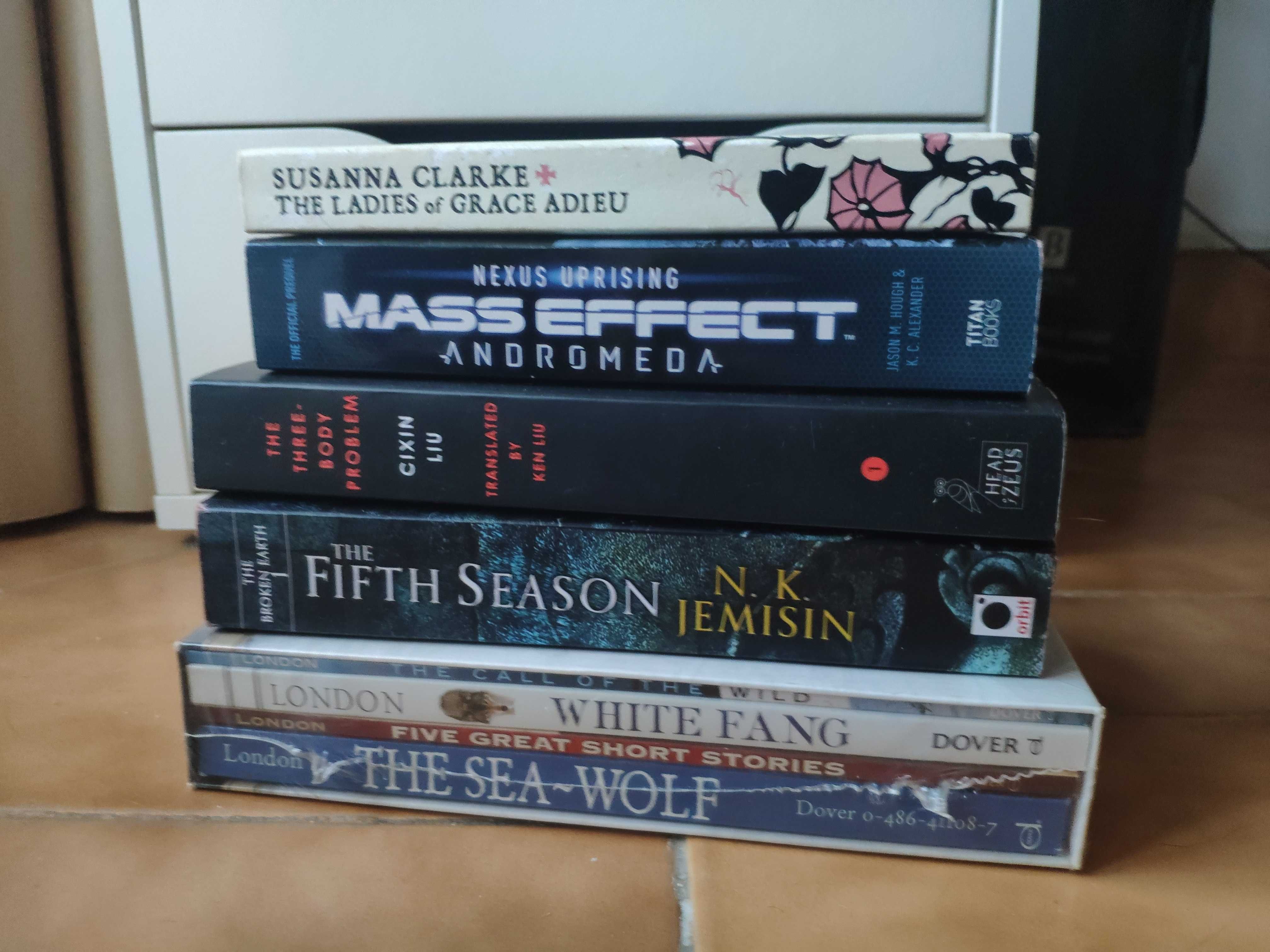 Livros em Inglês - Mass Effect , Three Body Problem , Vários