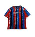 Koszulka Diesel big logo tye day vintage lata 90’