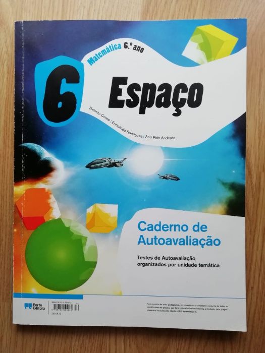 cad. atividades "Espaço" matemática 6ºano