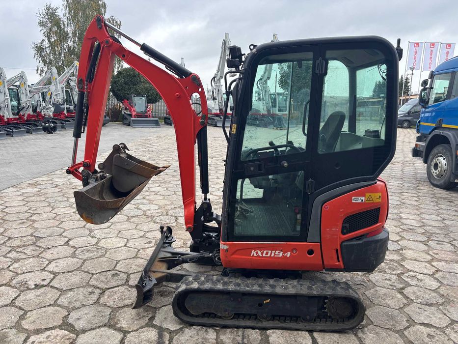 Kubota KX19-4 minikoparka rok 2018