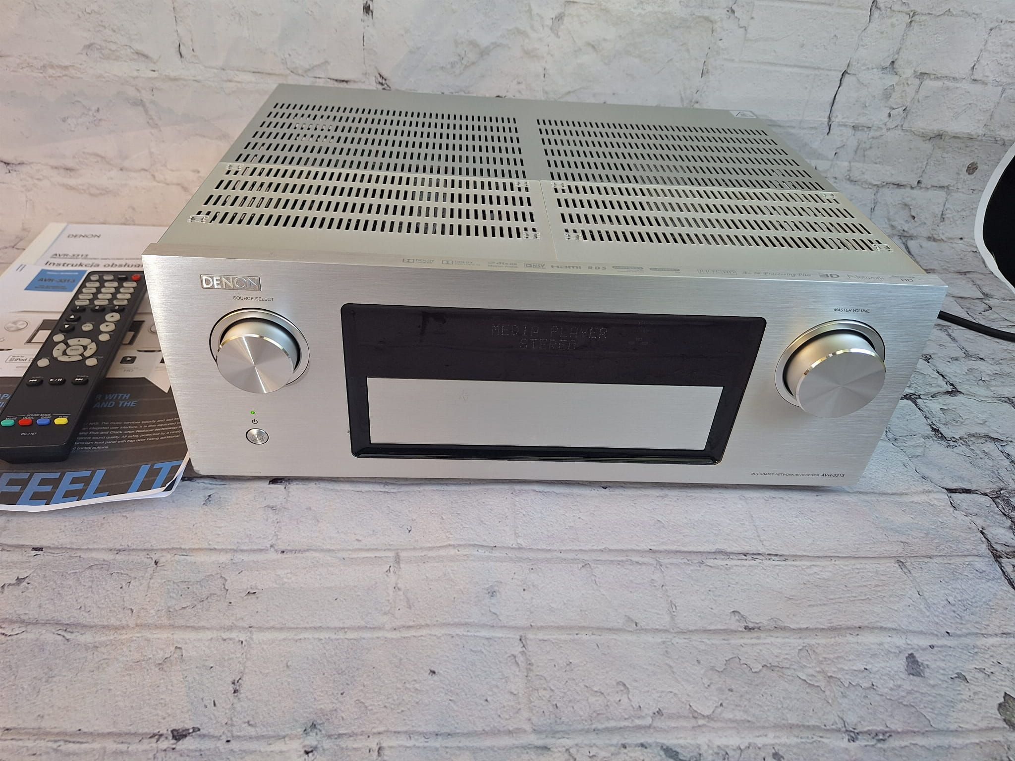 7.2 Denon AVR-3313 4k Spotify Vtuner dsd AirPlay Pre-out