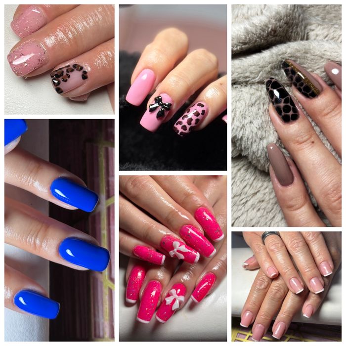 Paznokcie żelowe/hybrydowe 80 zł