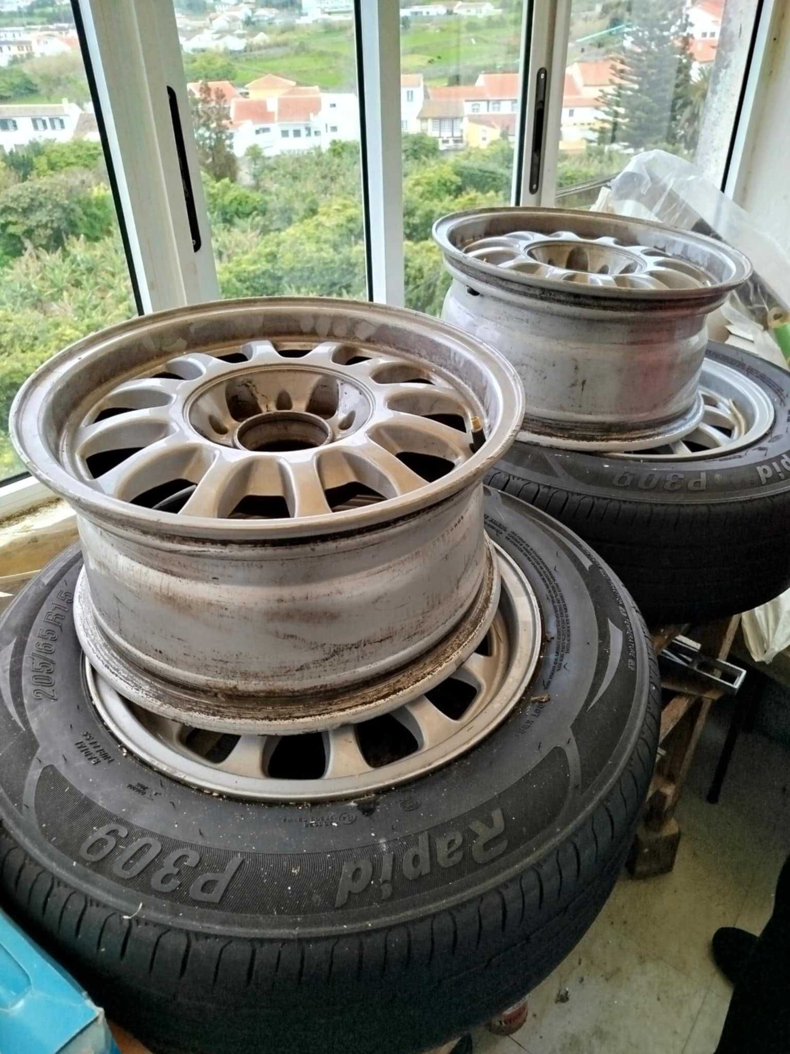 Conjunto 4 jantes Bmw 15"