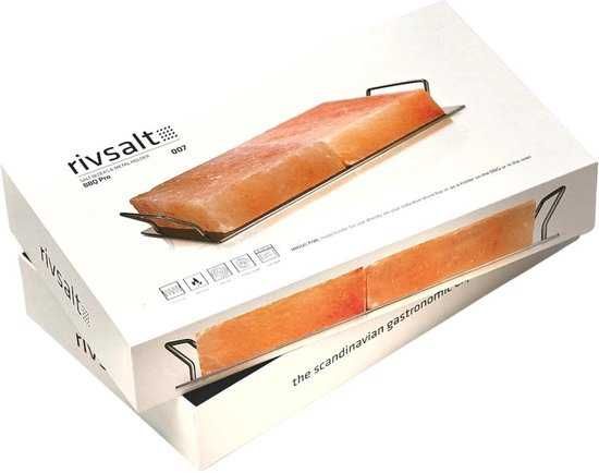 RIVSALT BBQ PRO para cozinhar sobre sal rosa dos Himalaias!