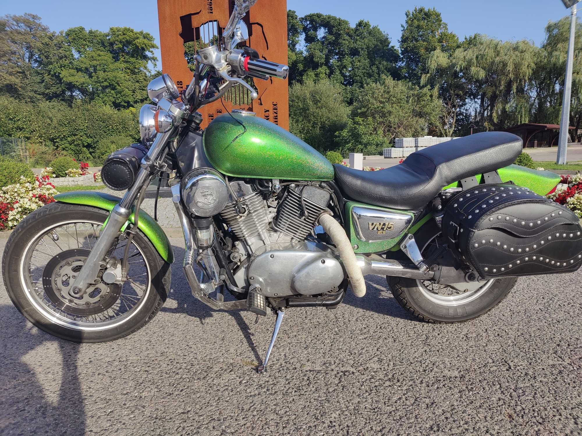 Kawasaki VN 15 SE kufry, gmole