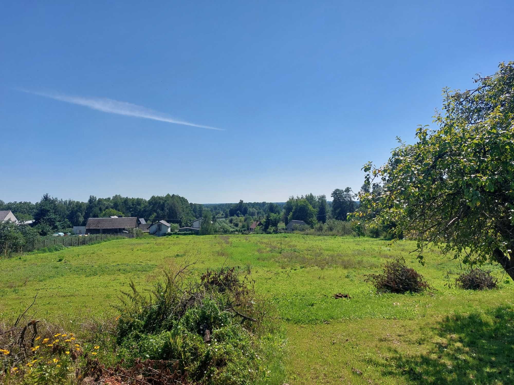 Piękna malownicza, działka w Biejkowie nad Pilicą