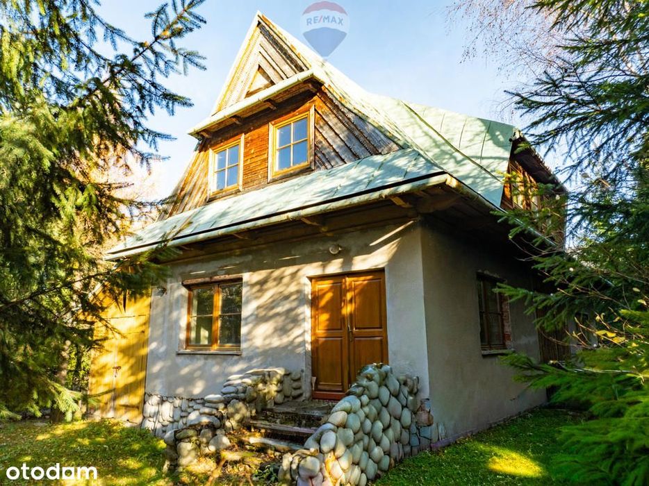 Dom w Zakopanem z projektem przebudowy