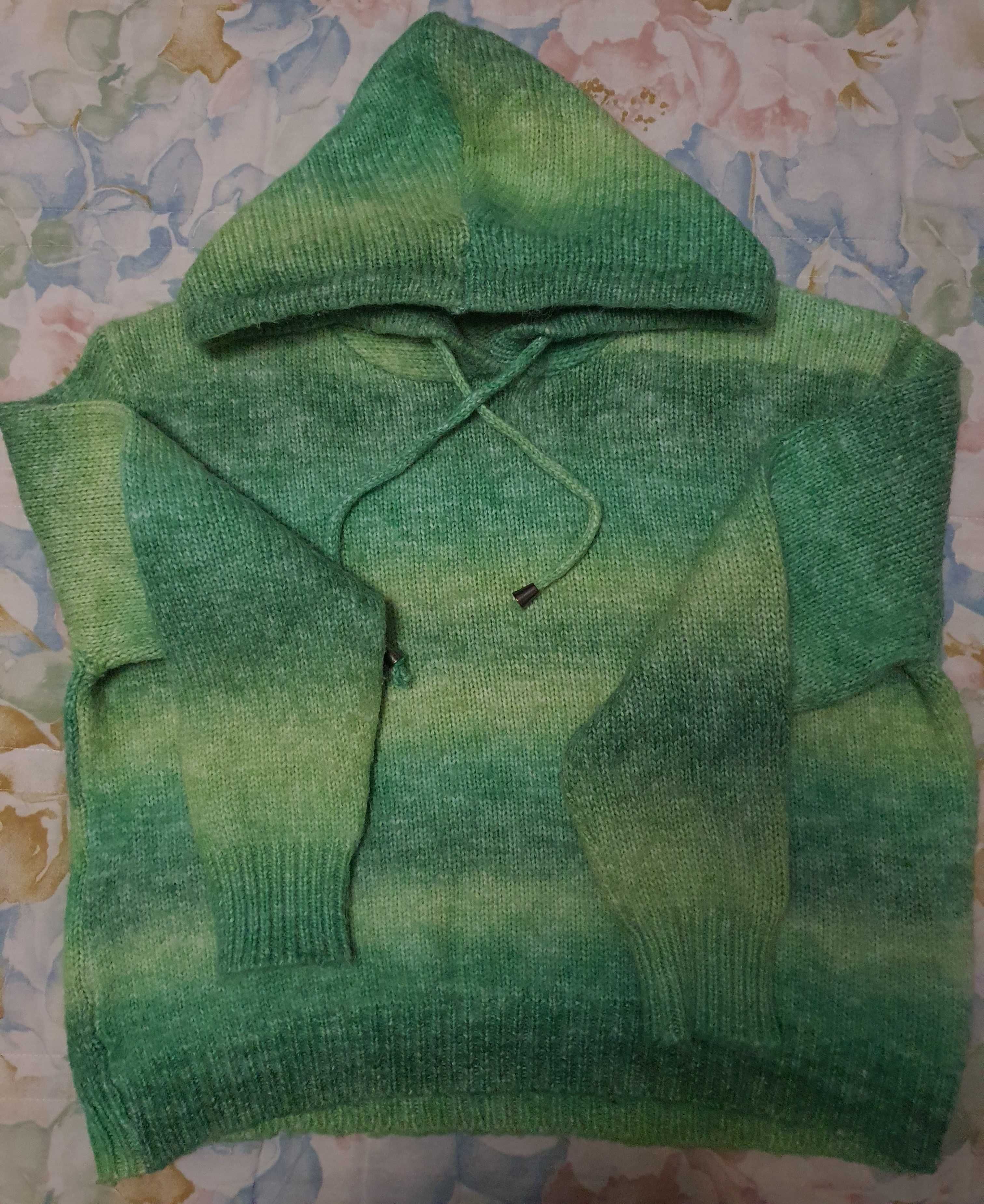 Camisola com capuz super quentinha