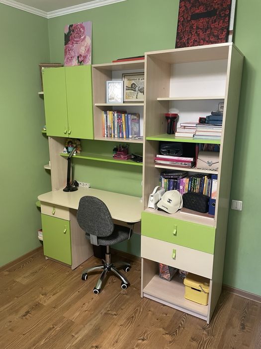 Комплект, шафа, стіл та столик