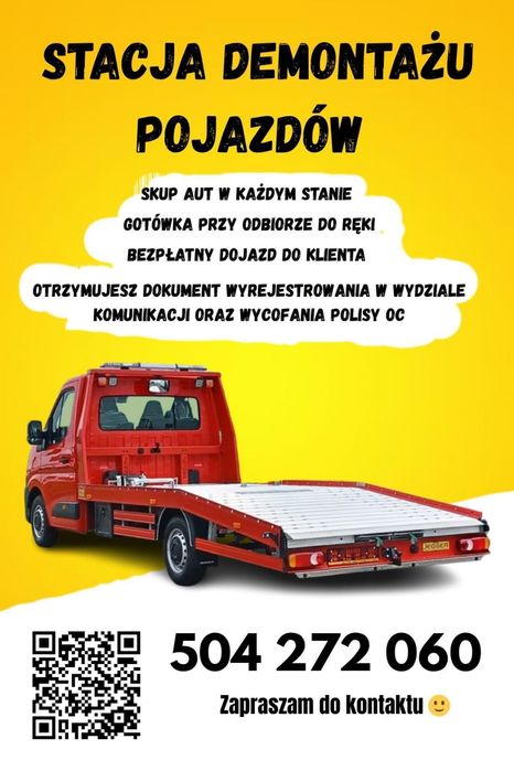 Skup Aut Legalna Autoksacja kwit do wydziału komunikacji zwrot Polisy