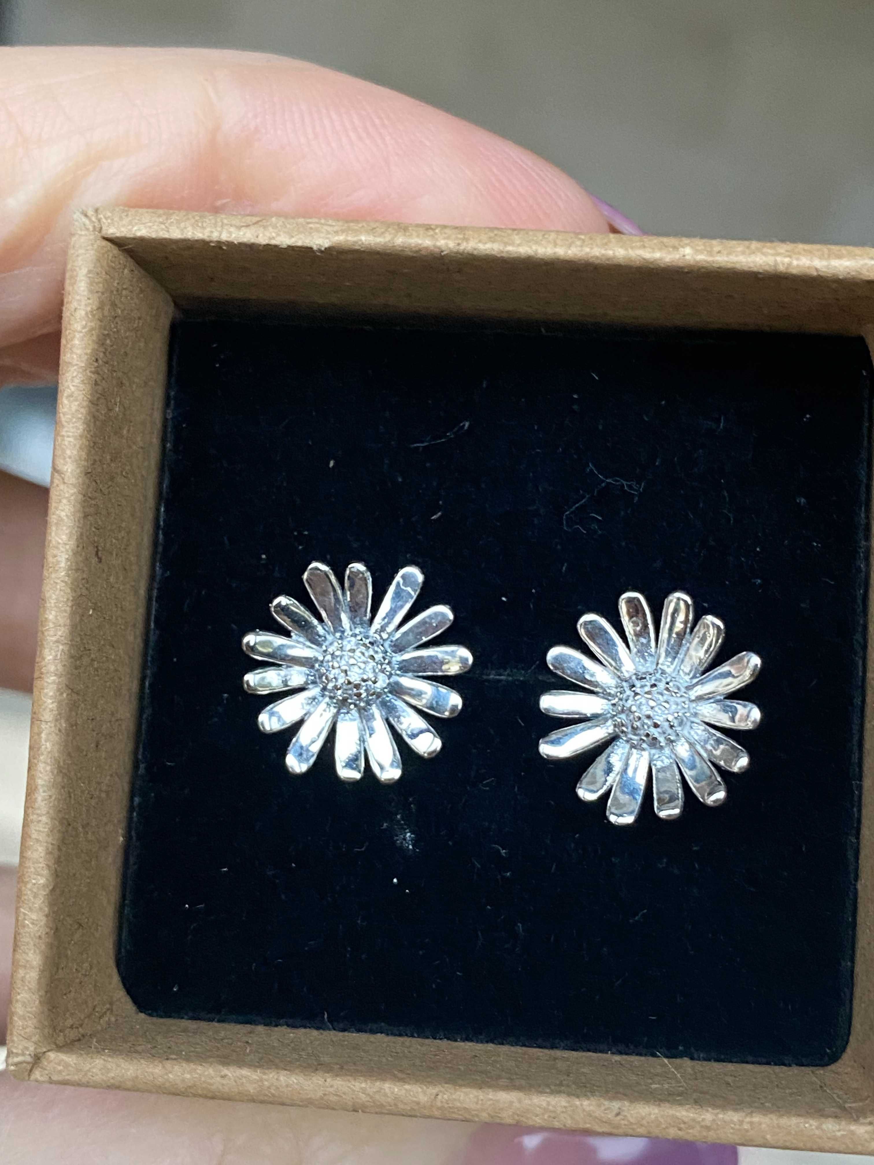 Оригінальні набори та сережки срібло природні камінці (колекція)