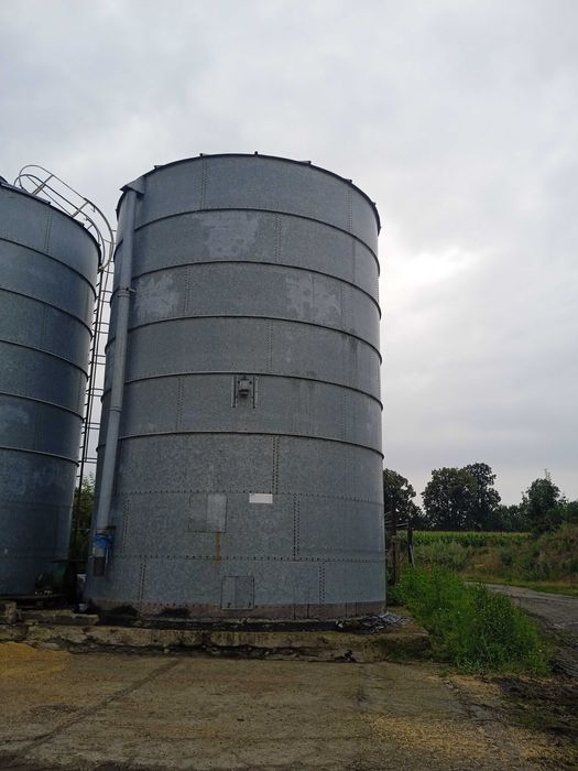 Silosy zbożowe płaskodenne bin 120 ton