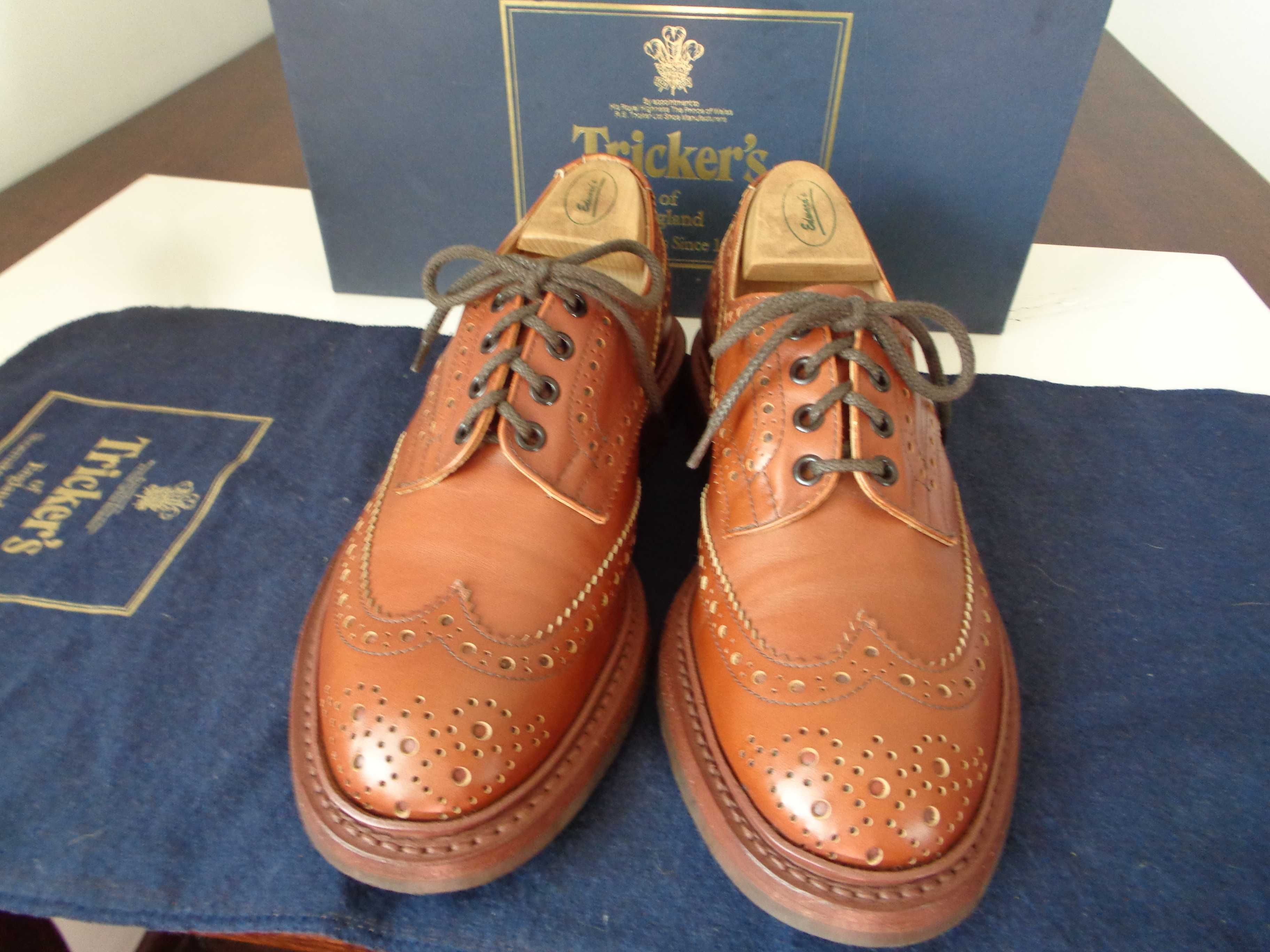 Brogsy derby Tricker's Trickers Bourton 7,5/41,5 Loake Crockett Jones