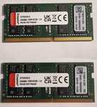 2x16GB DDR4 So-Dimm Kingston (KIT)
