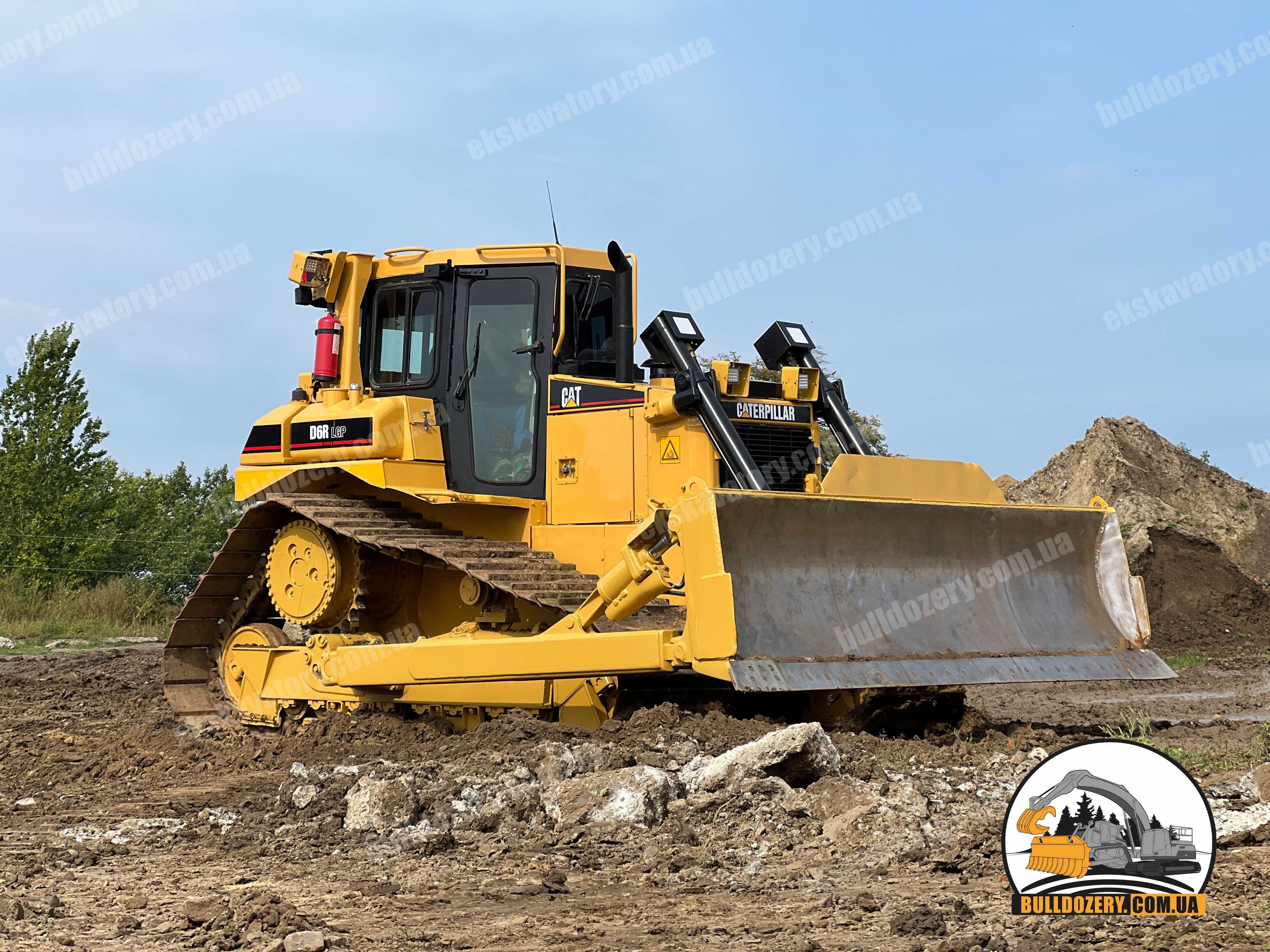 Аренда услуги бульдозера CAT D6 R , Оренда послуги бульдозера CAT D6 R