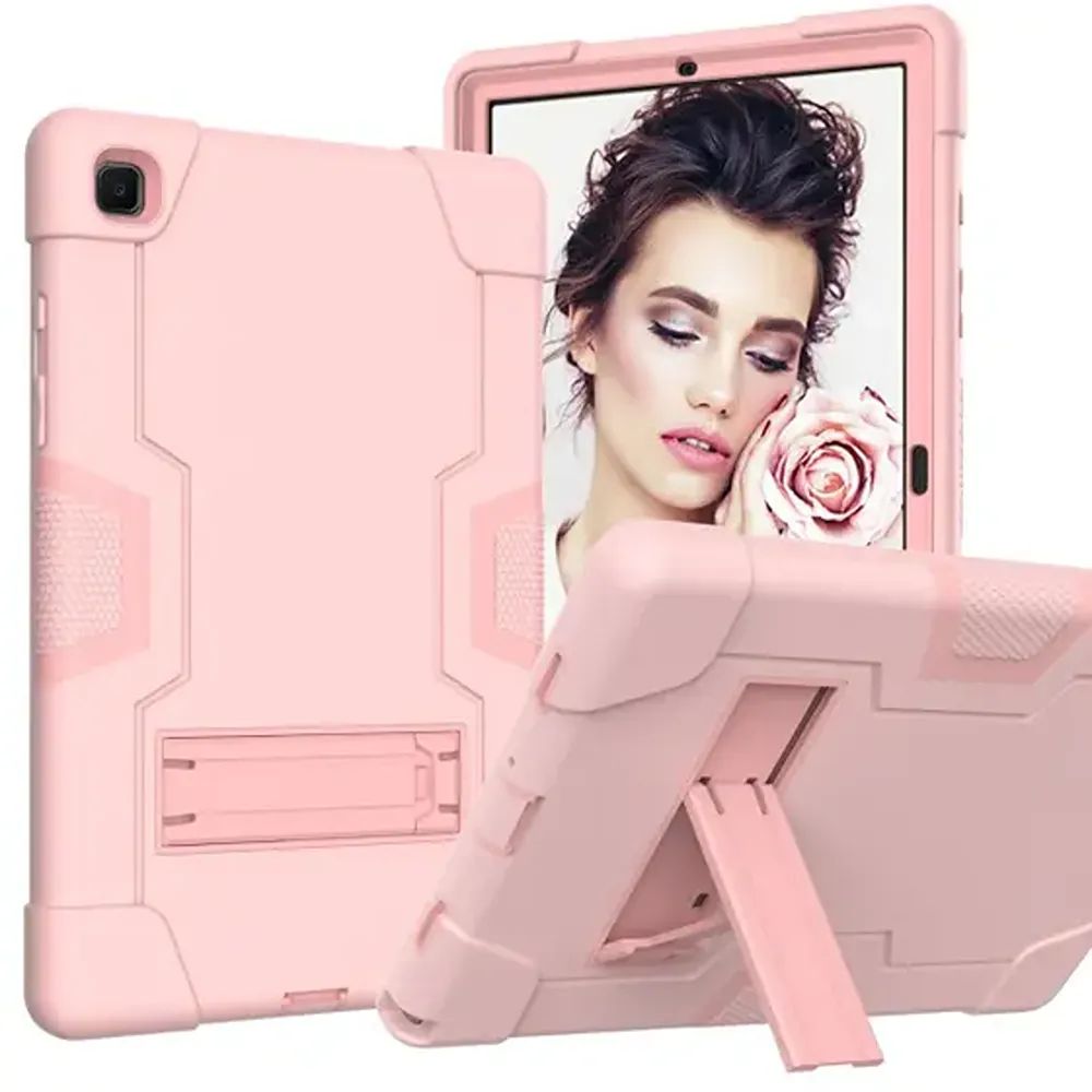 Etui do Samsung Galaxy Tab A7 10.4" Pancerne z Podstawką Różowe