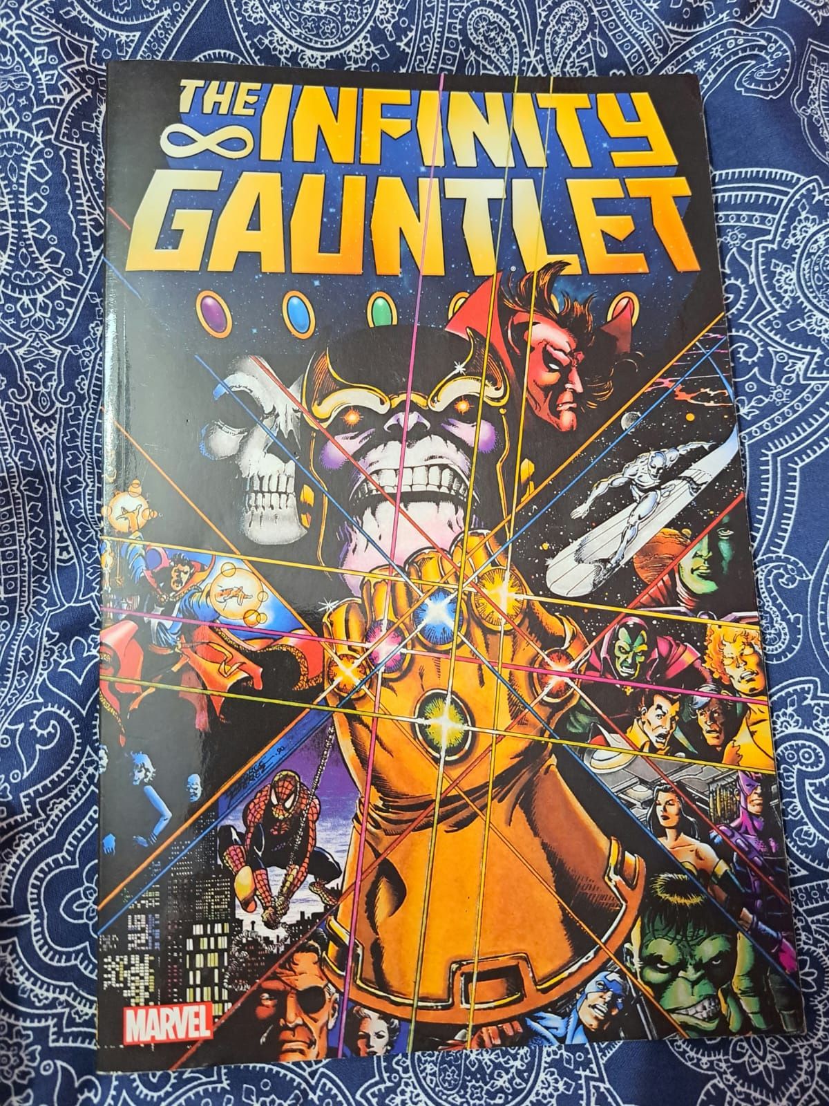 Livro Marvel Infinity Glauntet