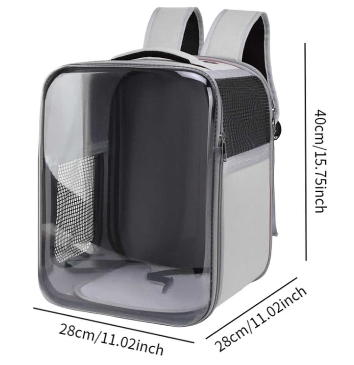 Mochila de animal Preta