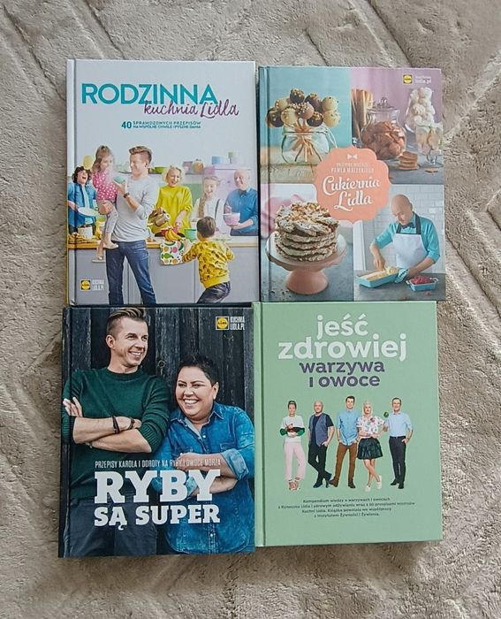 Książki kuchnia Lidl
