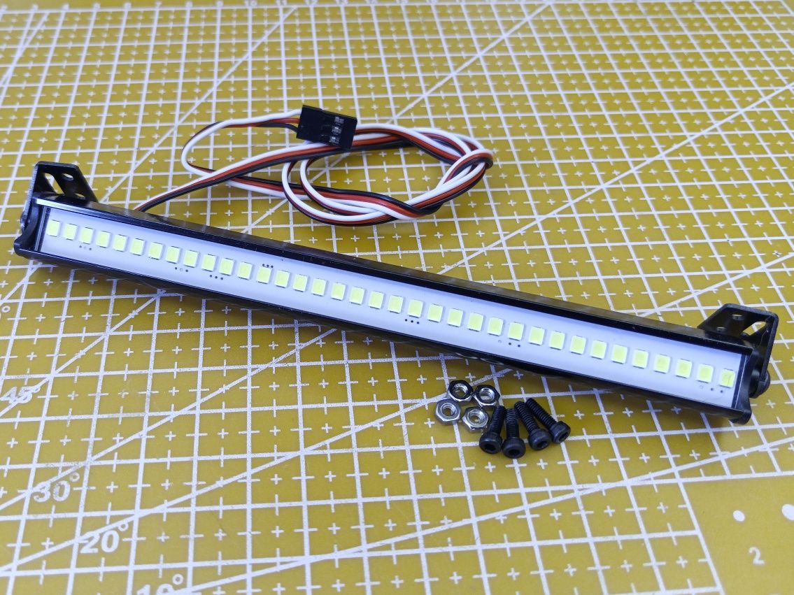 Lightbar listwa LED 150mm ze sterowaniem 3ch TRX SCX AMEWI HPI REELY